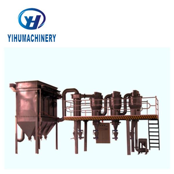 High Efficient Powder Screening Equipment / Powder Spiral Classifier With Micronizer