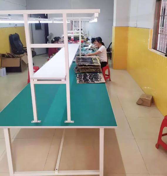 Lightweight ESD Workbench Aluminum Frame Anti Static Station
