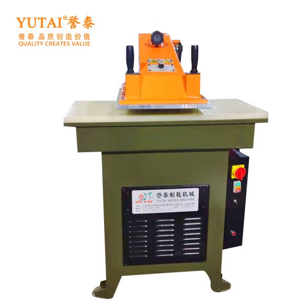 22Ton Hydraulic Die Cutting Machine Designed for Cutting of Leather Plastic Leather Nylon Leather Foam and Other Materials with Consumption