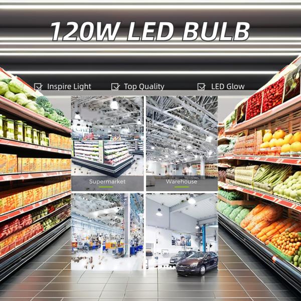 2 LED Bulb Light E27 B22 Base Types Living Room Bulb Lamp 80W for Project Installation