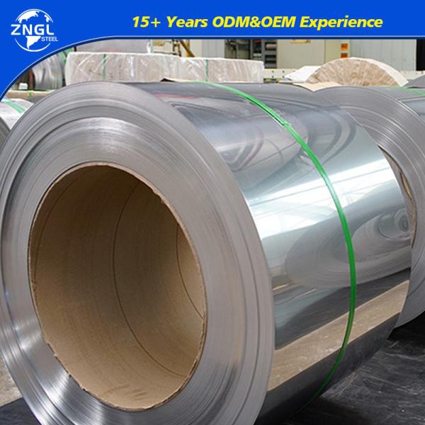 304 J4 Hl 409 321 Stainless Steel Coil Strip Round Custom