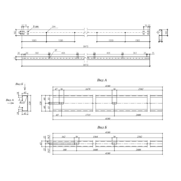 Крен формируя машину Purlin c передачи коробки передач с Multi пробивать