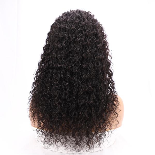 Small/Large/Average Size Natural Human Hair Lace Front Wigs with Swiss Lace Openings