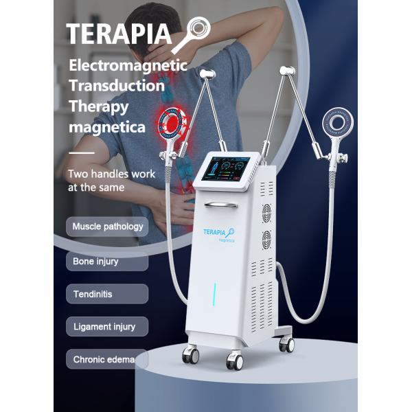 La machine de thérapie par transduction électromagnétique réduit les douleurs articulaires de l' épaule / de la hanche / du genou / de la cheville