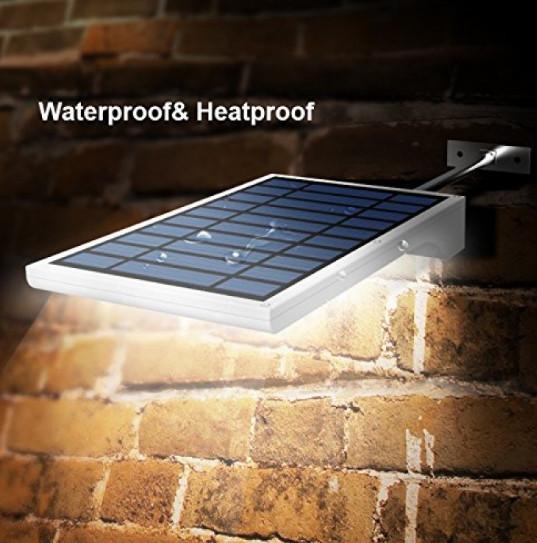 36 LED Solar Motion Sensor Light 450LM Outdoor LED Solar Lamp Waterproof Solar Power Wall Street Lighting