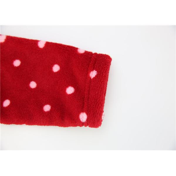 Polyester Coral Fleece Baby Bath Robes 300G Lightweight Machine Washable