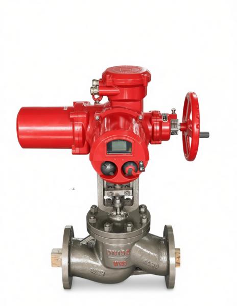 Carbon Steel, Stainless Steel WCB Angle-travel Electric Stop Valve, Ordinary Intelligent Type, AC24VDC110V220V380V