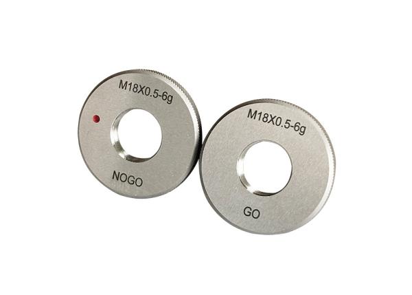 M18.0 Gauge métrique de l'anneau de fil GO et NOGO Types pour les produits d'essai de fil