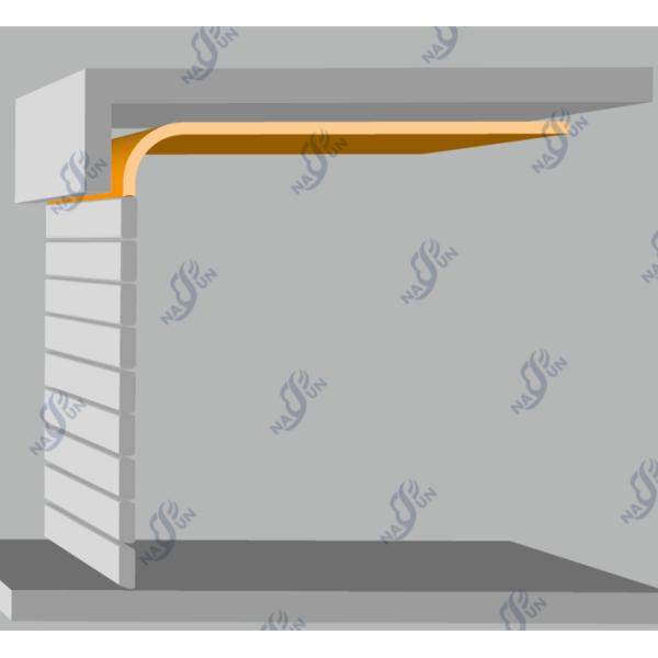 Automatic Insulated Industrial High Speed Door Roll Up Spiral Thermal Insulation Door
