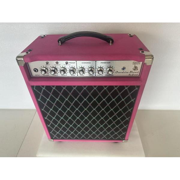 Custom Grand Handwired Overdrive Reverb 20 Watt 1x12 Combo Purple Suede 2 X EL84 3 X 12ax7 JJ Tubes
