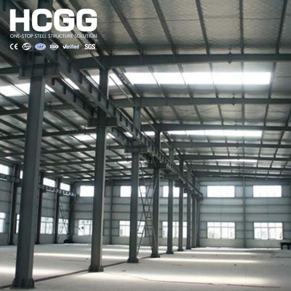 CE ISO Certified Prefabricated Steel Structure Building Industrial Warehouse Workshop Steel Frame Construction