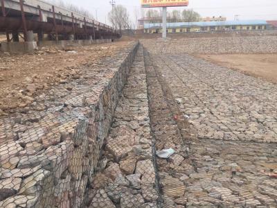 2.0mm ont galvanisé la taille de pierre de Mesh With 80*100 Mesh Size And 50-100 de panier de Gabion de fil d'acier