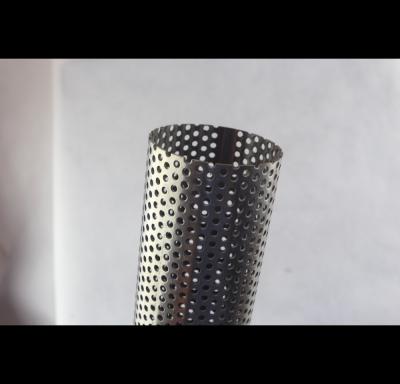 Polished Surface Perforated Muffler Tubing OEM Accepted Length  5.8 Meters