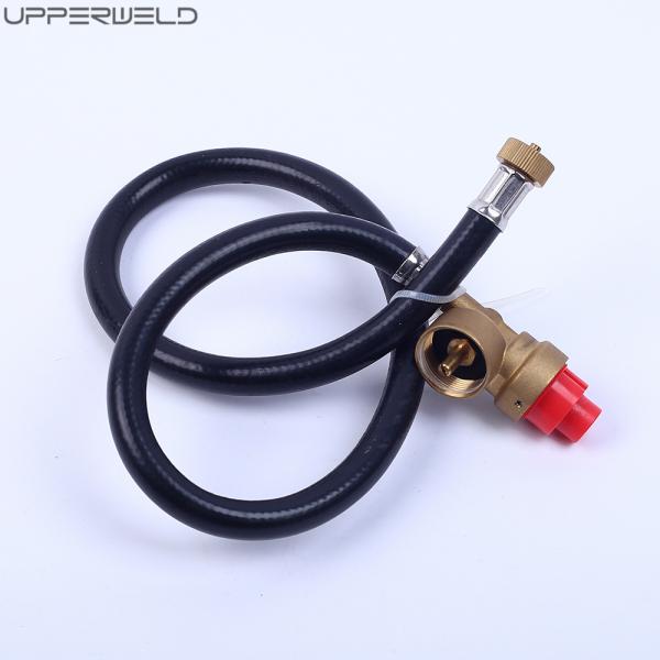 Corte de caucho GLP natural manguera de gas de propano de gas de barbacoa exterior Adaptador de tanque de gas montaje de manguera de reemplazo