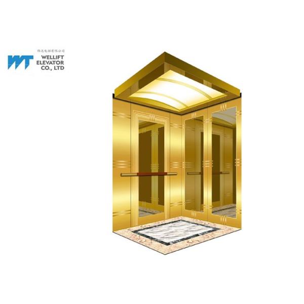 Luxurious Elevator Cabin Decoration Thickness 1.5MM For Hotel / Commercial