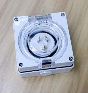 250V IP66 Gd-56ai Série Industrial Área de Água Proof Plug Quadrado 3-Pin Proof Plug