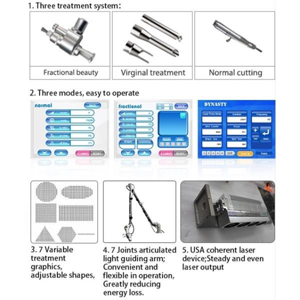 newest 2019 beauty equipment 10600nm co2 laser facial rejuvenation machine
