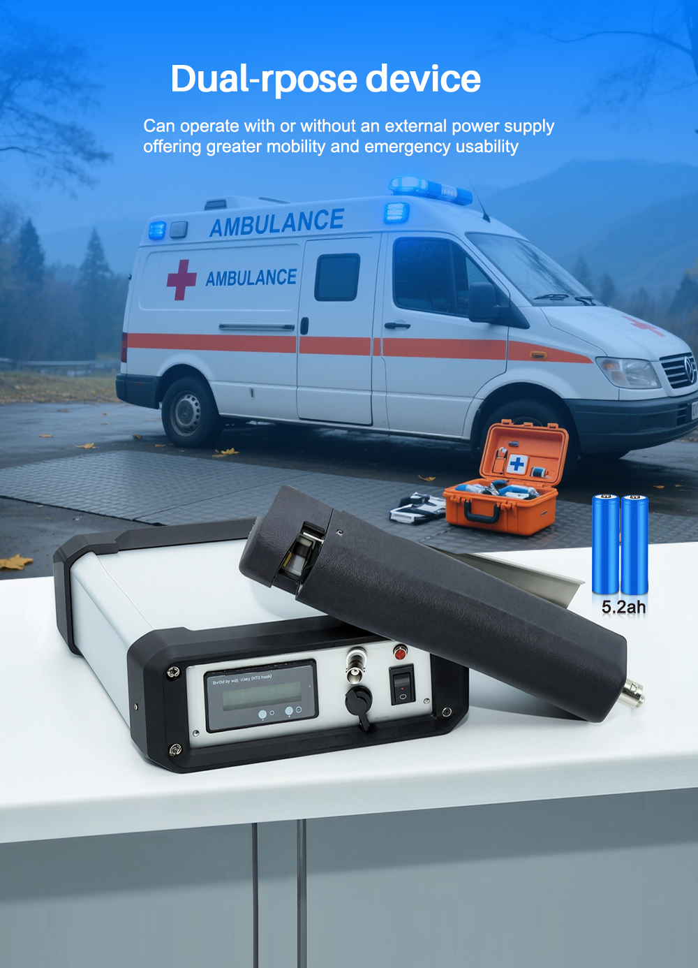 Cenlee HS1 Portable High-Frequency Blood Bag & PVC Tube Sealer Handheld RF Heat Medical/Lab Sealing Machine OEM 30W 24V Battery