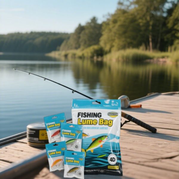 Zipper Bag LDPE Custom Strong Sealing Anti Leak Fish Bait Packaging Bag Soft Gel Bait Plastic Bag Purchase Stand Up Soft