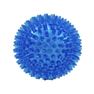 Tough Interactive Chew Toy Durable TPR Squeaky Dog Ball