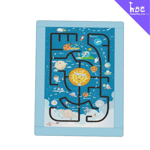 Panneau murale de terrain de jeu intérieur personnalisable - écologique et durable