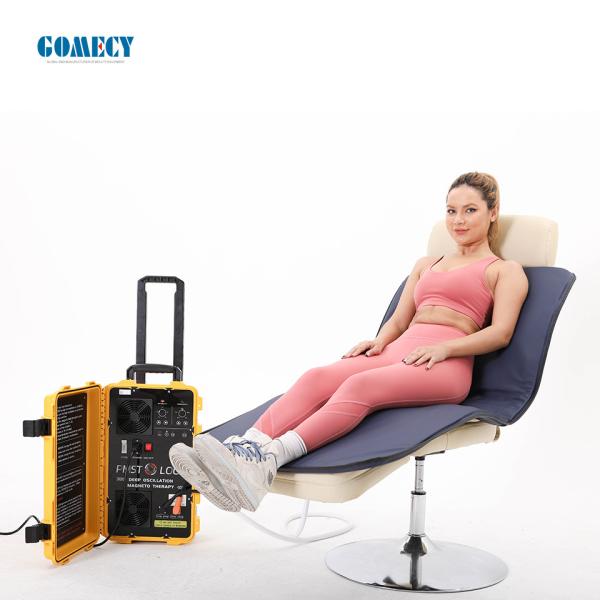 Portable Physical Therapy Mat Magnetic Therapy Device Pemf Loop Improved Performance Pulsed Magnetic Pemf mat Device