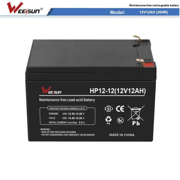 UPS Valve Control 12V Lead Acid Battery Solar Gel 6 Dzm 12 12v12ah Battery