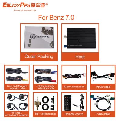 Experience Safer Driving 360 Panoramic Parking System For Benz 7.0