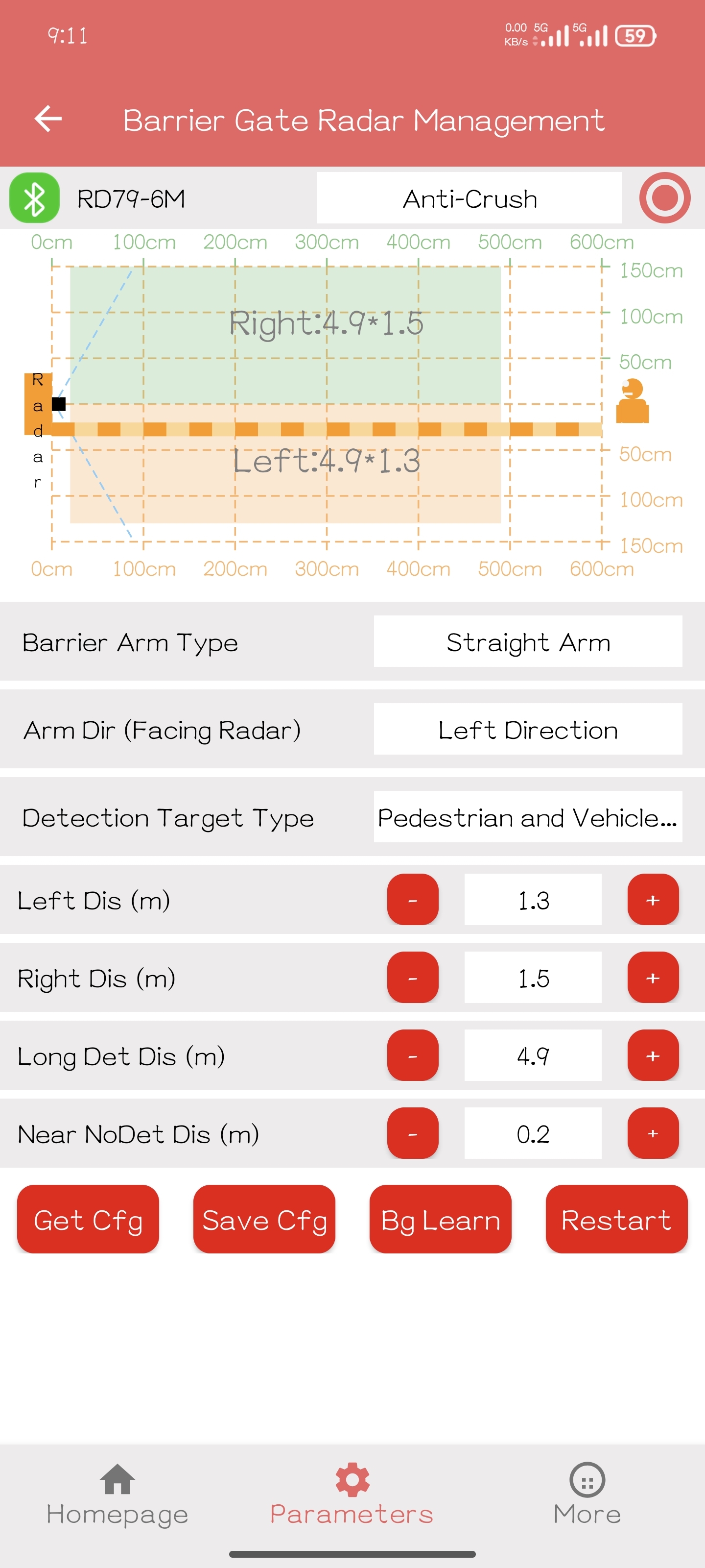 RD79-6M Surface Mount Barrier Sensor | Replaces Ground Loop | Easy Install