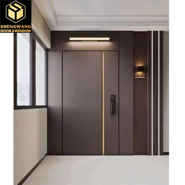CE SMT Stainless Steel Swing Door For Hotel Swinging Kitchen Doors Residential
