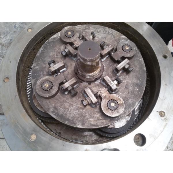 vertical ring die biomass wood pellet mill production line LSKJ550 1500kg per hour