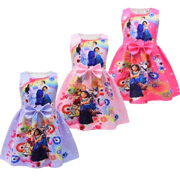 Children'S Dress Clothing Short Sleeve Girls Dresses Cosplay Girls Princess Dresses