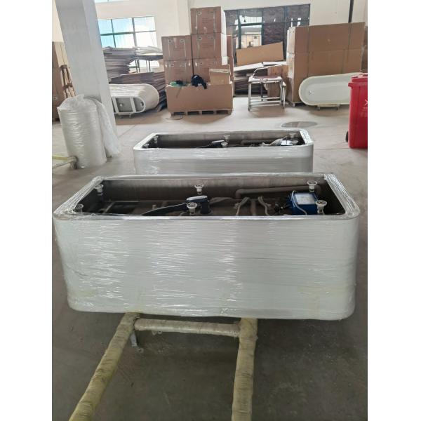 Freestanding SPA Bathtub with Massage Whirlpool Function Standard