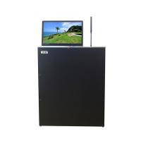 A conferência LCD da proteção da mão motorizou o elevador do monitor
