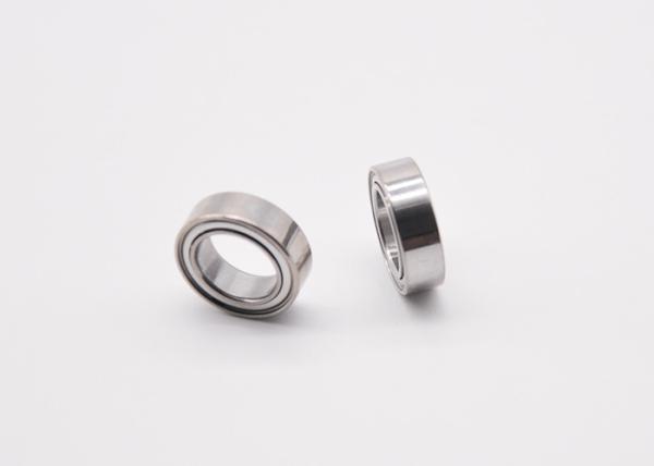 Low Friction Torque Stainless Steel Ball Bearing Low Vibration Design Size 3*8*4mm