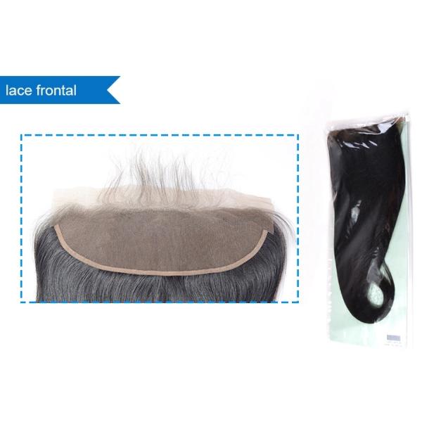 Full Cuticle Human Hair Silk Base Closure Silky Straight Wave With Bundles