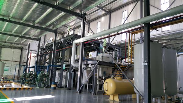 set up the production line waste oil recycling distillation plant Crude oil from diesel