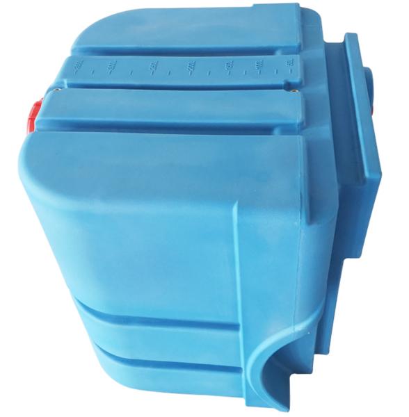 Contenedor de plaguicidas de moldeo por rotación resistente a los rayos UV y a las gotas