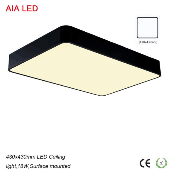 Size 430x430mm 18W indoor LED Ceiling light for home living room used