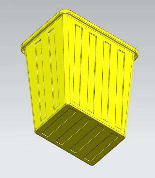 High Tensile Strength Plastic Box Mould 380 Liters Aging Resistance