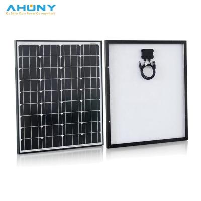 Painel solar de célula 5BB de grau A Painel solar mono de 50w para carregamento de bateria de 12 volts