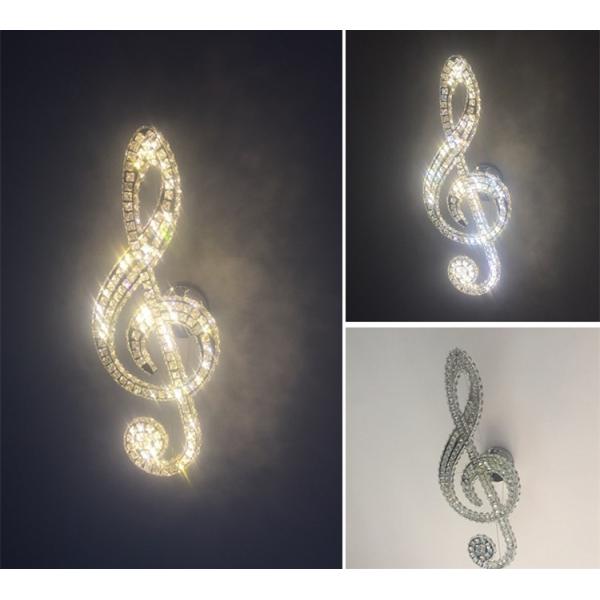 Crystal glass ceiling lights Music Lampshade For Indoor Home Lighting Fixturs (WH-CA-50)