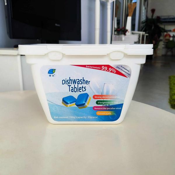 Disposable Kitchen Dishwasher Tablets for Strong Oil Stain Removal and Easy Descaling