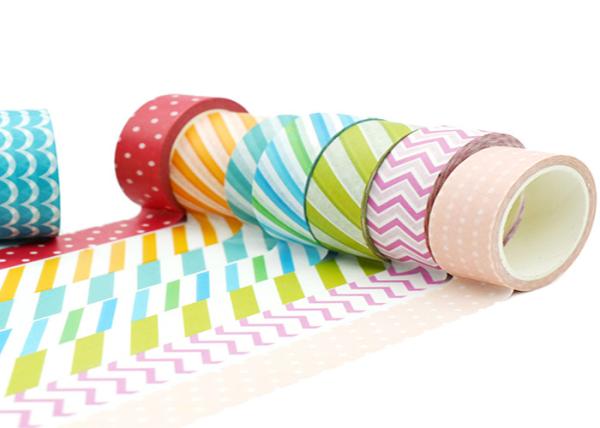 Single Sided 15mm Adhesive Washi Tape Stickers