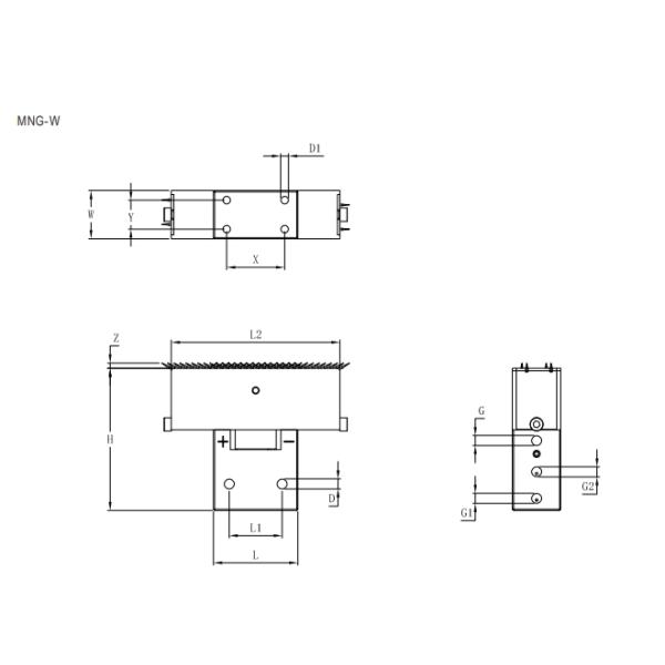 Gripper иглы диаметра 0.7mm раковины алюминиевого сплава регулируемый