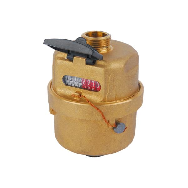 Brass Body Rotary Piston Water Meter