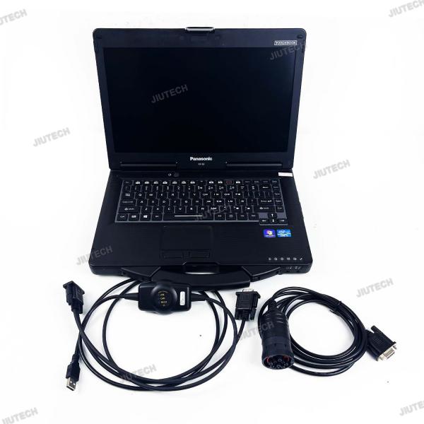 CF53 Laptop and For InPower Pro Connecting Cable for INSITE ATS Tool InPower ONAN Truck Excavator Diagnostic Tool