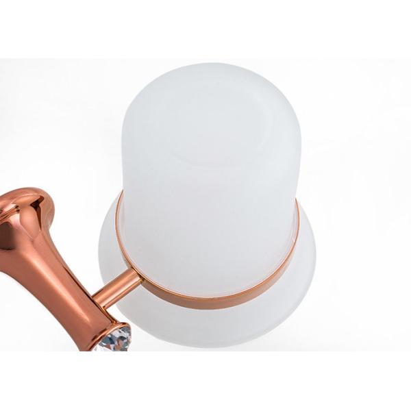 Цинковый сплав и кристаллический аксессуар для ванной туалетная щетка и держатель современный дизайн