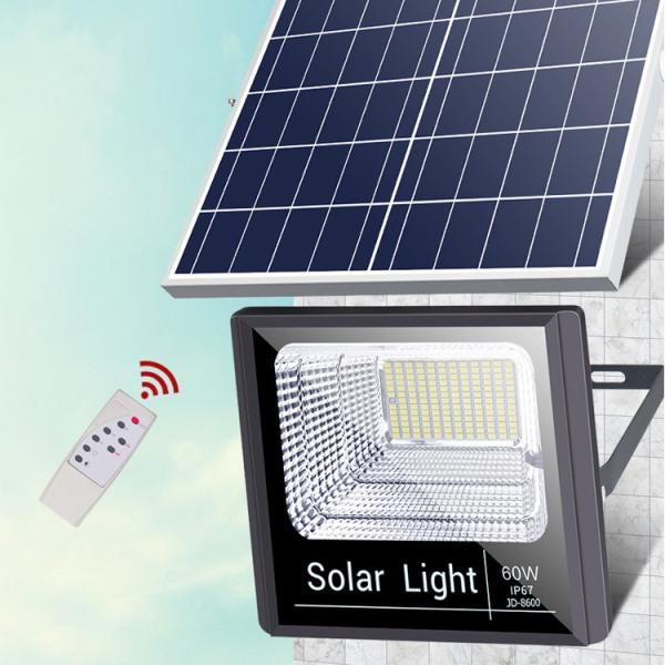 Waterproof 200W Solar LED Flood Lights Aluminum Body  With Remote Control