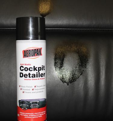 Produtos interiores dos cuidados com o carro de Aeropak, líquido de limpeza Protectant do painel do carro
